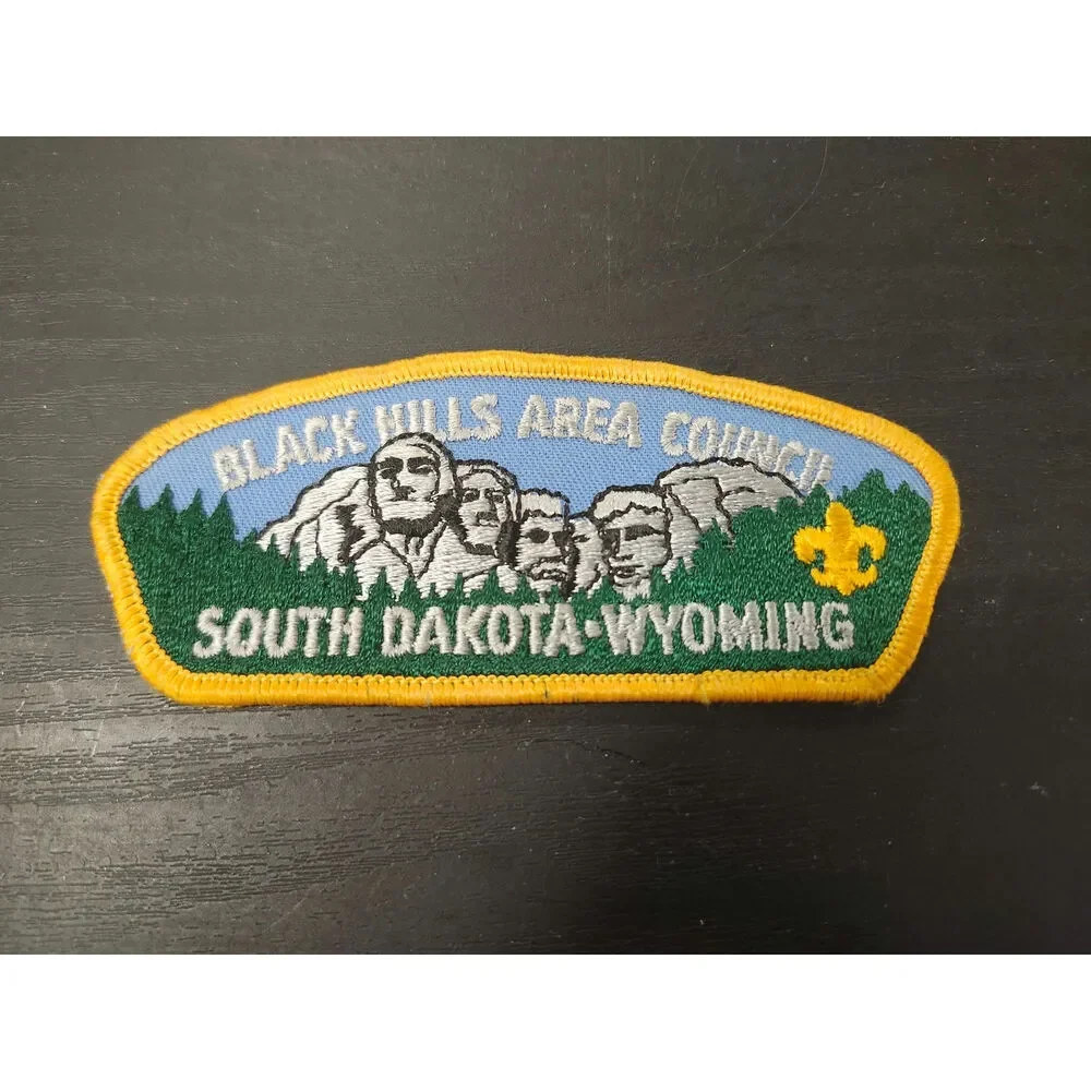 Black Hills Area Council BSA Patch South Dakota Wyoming Mr. Rushmore Boy Scouts